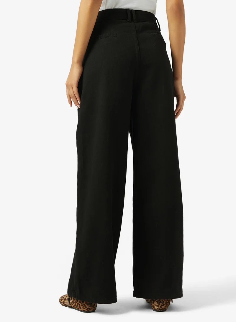 Ginger  High Rise Wide Leg Jeans for Women | Best Price UAE